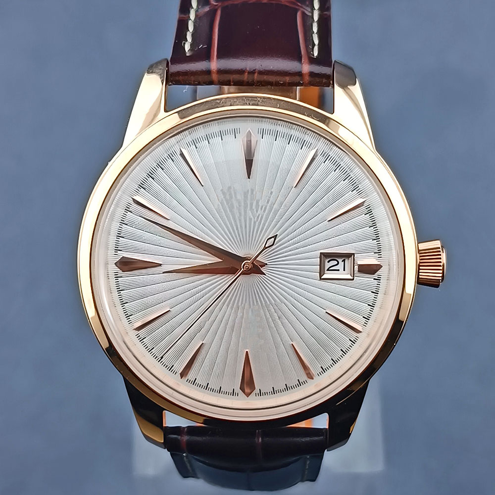 Seiko Watch Presage - Rose gold 40mm Presage 316L stainless