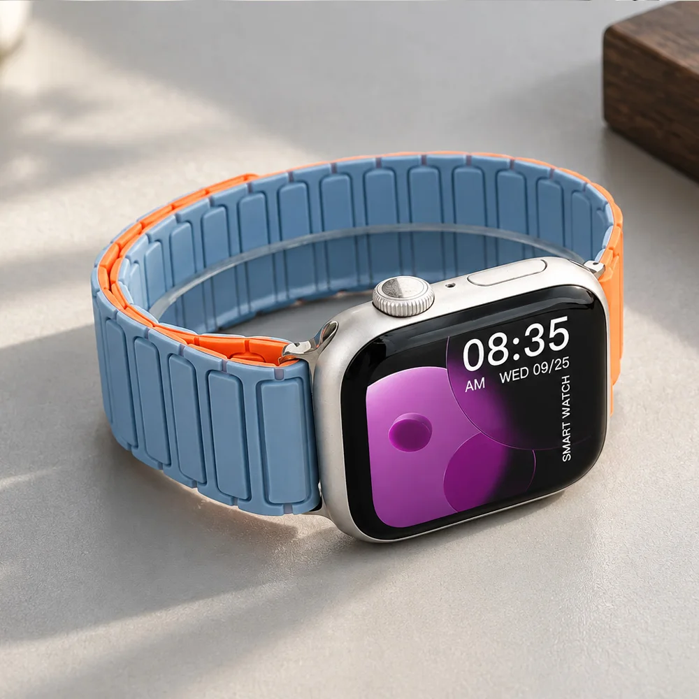 Magnetic Silicone Loop Strap f - огляд і ціна Milanese Loop Magnetic