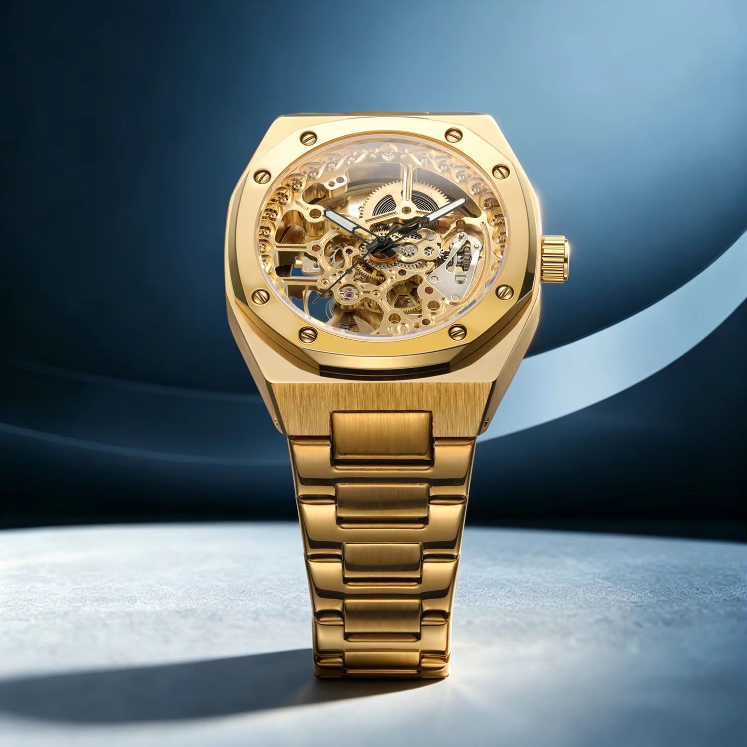 Forsining Royal Skeleton Mecha - огляд і ціна Patek Philippe Watch Nautilus