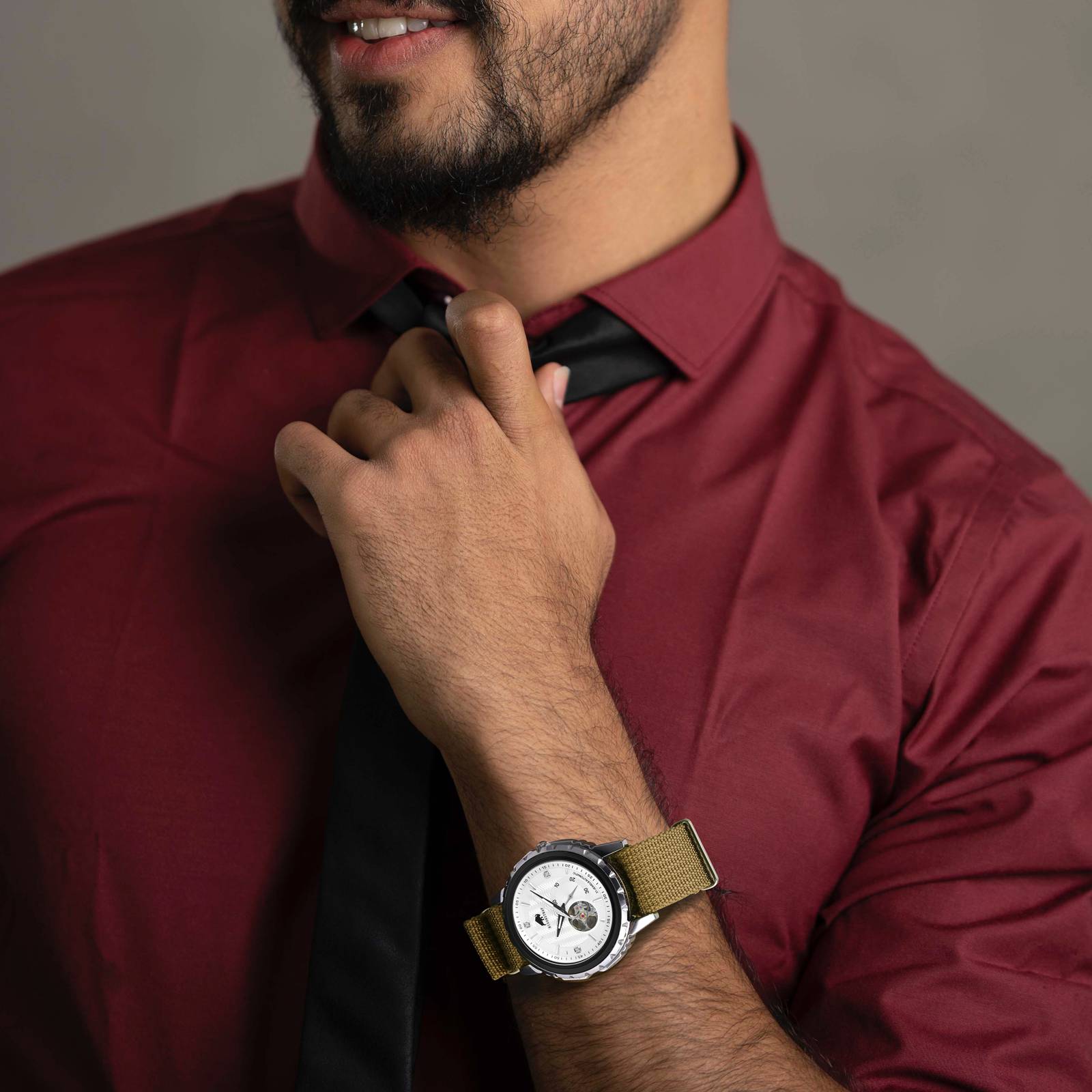 BISONSTRAP Men's Watch Strap 1 - огляд і ціна Suede Strap Watch