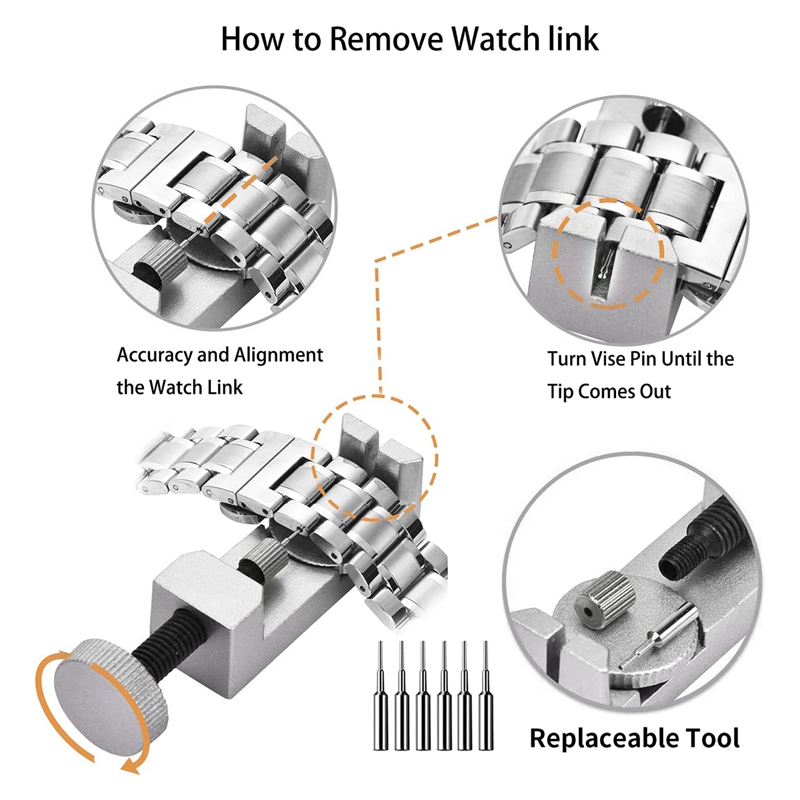 Watch Repair Kit, Watch Repair - огляд і ціна Spring Bar Tool Set