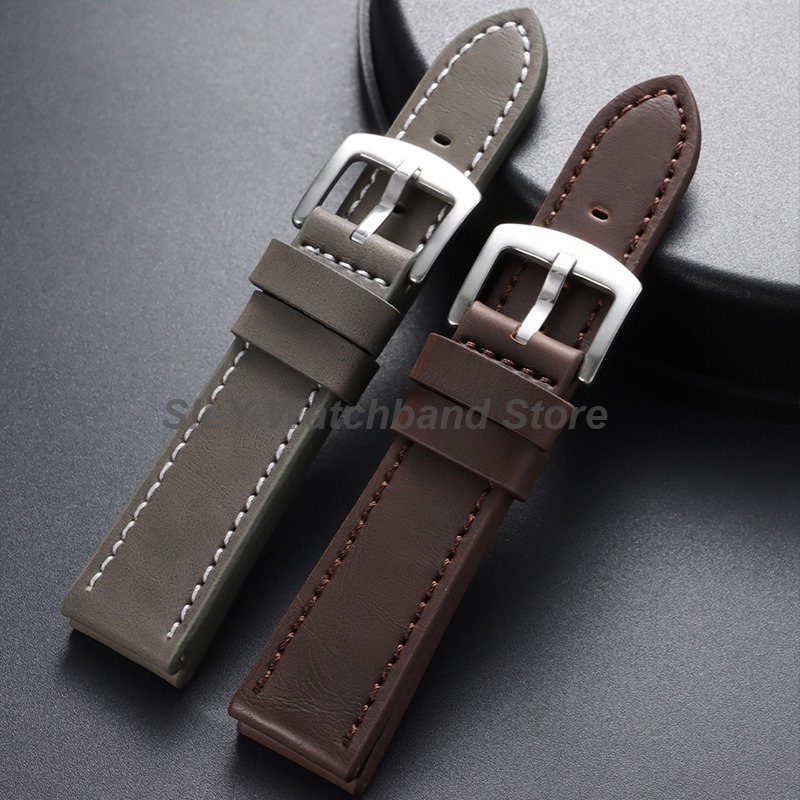 Genuine Leather Watchband 18mm - огляд і ціна Nato Strap Nylon