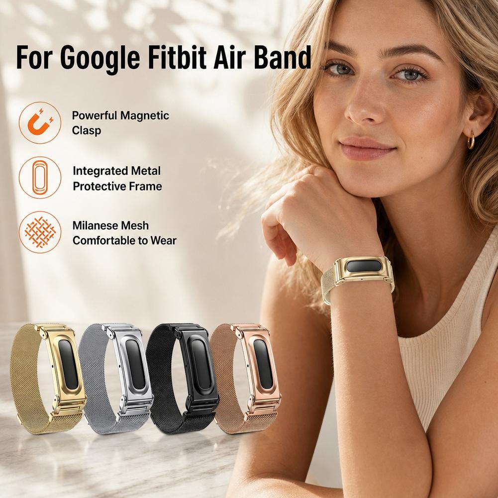 Wrist Band For Google Fitbit A - огляд і ціна Milanese Loop Magnetic