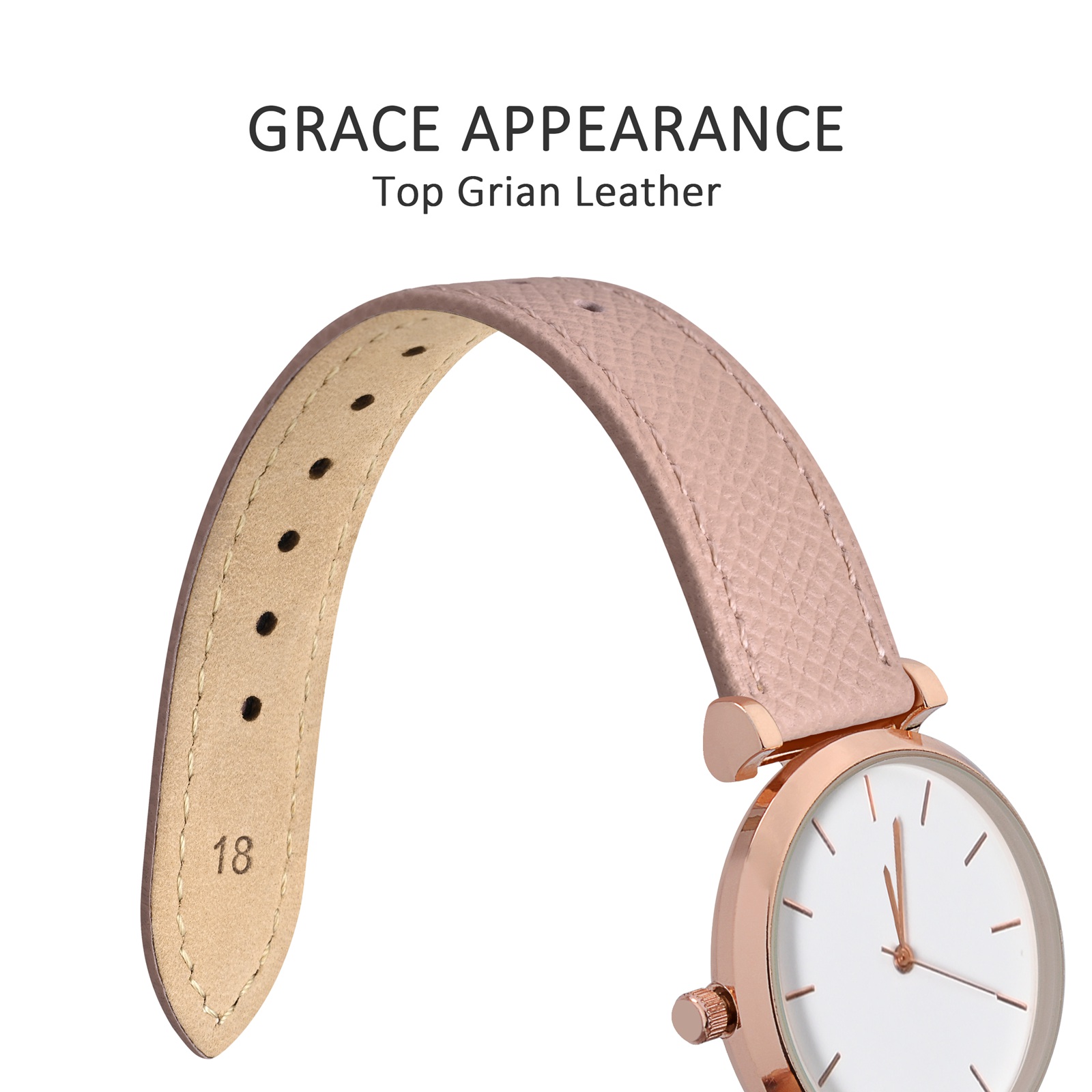WOCCI Top Grain Leather Watch  - огляд і ціна Suede Strap Watch