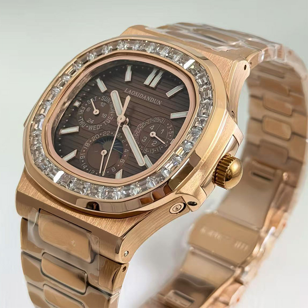 2025 New Rose Gold Chinese Aut - огляд і ціна Patek Philippe Watch Nautilus